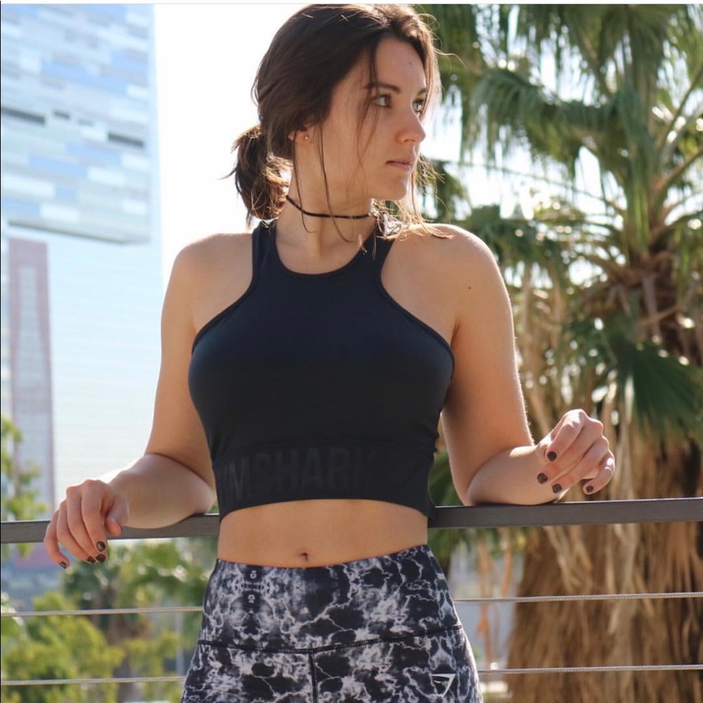 Gymshark Serene Sports Bra - Black